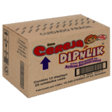 Pirulito Dipnlink Cereja | Caixa de transporte com 60 Cartuchos