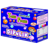 Pirulito Dipnlink Tutti Fruti | Display com 25 Unidades