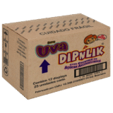 Pirulito Dipnlink Uva | Caixa de transporte com 60 Cartuchos